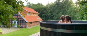 Wellness und Abgeschiedenheit: Das Waldhaus im Artland