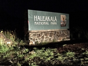Eingang Haleakala National Park