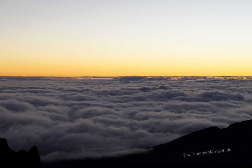 Sonnenaufgang auf dem Haleakala