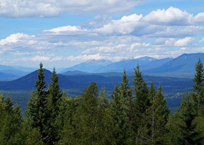 Aussicht vom Green Mountain, Wells Gray Provincial Park