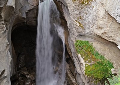 Wasserfall im Maligne Canyon, Jasper National Park