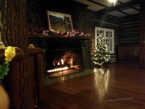 Weihnachten am 25. August, Roosevelt Lodge, Yellowstone National Park, USA